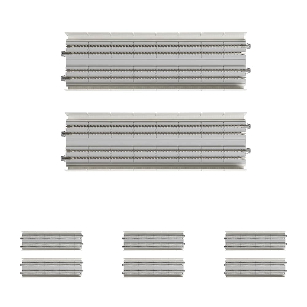 Amazon | KATO Nゲージ 複線高架直線線路 248mm 2本入 20-401 鉄道模型